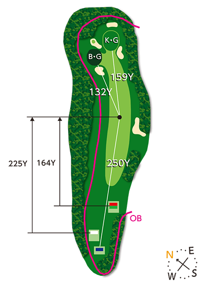 In Course 15th hole