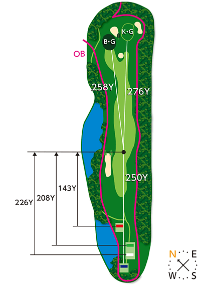 Out Course 3rd hole