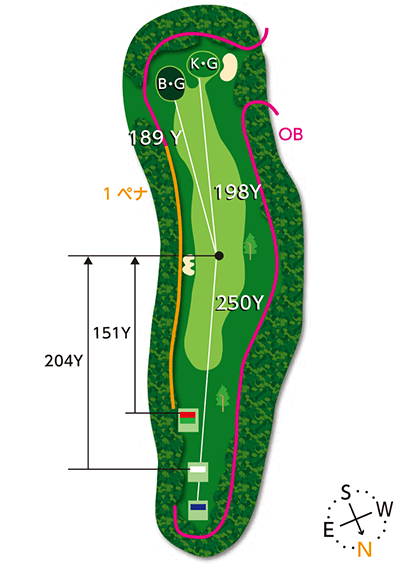 Out Course 7th hole
