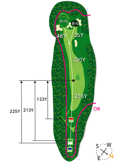 Out Course 8th hole