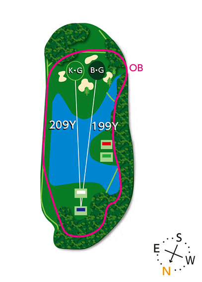 Out Course 9th hole